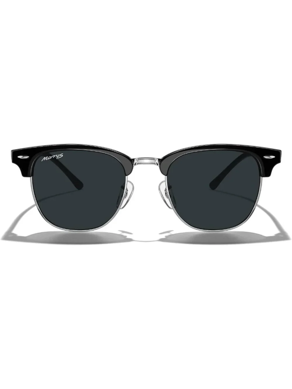 Classic Square Semi-Rimmed Polarized Sunglasses for Men & Women - UV Protection